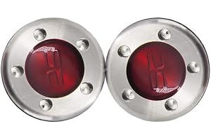 SEACLOUD Lot de 2 poids personnalisés pour putter Scotty Cameron Select Newport Studio Design (rouge/argent)