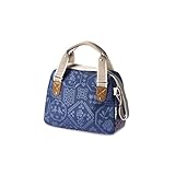 Versteckts Befestigungssystem Basil Damen Boheme Fahrradtasche, Blue, 44 x 17 x 31 cm