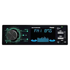 Pronod P300 Car Mp3 Player with Feather Touch Buttons/Front Dual USB/Mobile Charging/SD Card/Bluetooth BT/Aux/FM Radio / 50W X 4 Channel Car Radio Stereo System