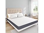 Matelas Memory First 140x190cm Mémoire de forme MEMORYTEX&reg; 42kg/m3 + 7 zones de confort - Ferme - Accueil moelleux - H 17 cm - OBED