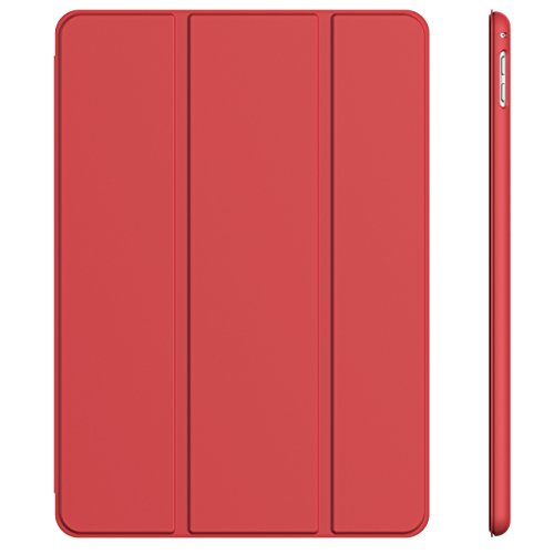 iPad Pro 9.7 Hülle, JETech iPad Pro 9.7 Slim-Fit Smart Case Hülle Schutzhülle Tasche mit Leichte Ständer und Auto Schlaf / Wach Funktion für Apple iPad Pro 9.7 (Rot)