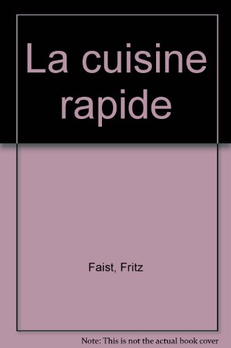 Download La cuisine rapide Download La cuisine rapide