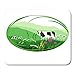 Produktbild Gaming Mauspads, Gaming Mouse Pad Blue White Cow Big Black Spots Alpine Meadows Green 11.8"x 9.8" Decor Office Nonslip Rubber Backing Mousepad Mouse Mat