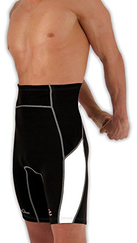 Vulkan Open Cells, Body Reductor para Hombre, Multicolor (Negro/Blanco), XL