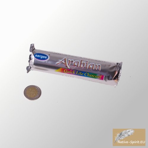 Kohle-tabs fürs Räuchern - Quick-Lite Charcoal - 33 mm - 1 Rolle (10 Tabletten in einer Rolle) - selbstzündend