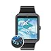Price comparison product image atFoliX Screen Protector suitable for Chereeki Smart Watch Protector Film, ultra clear and flexible FX Screen Protection Film (3X)