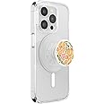 PopSockets Round Phone Grip Compatible with MagSafe, Adapter Ring Included, Phone Holder, Wireless Charging Compatible, Cute PopSockets - Desert Garden