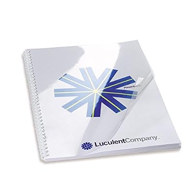 GBC Plats de Couverture HiClear, format A4 (240microns, super transparent, lot de 100)