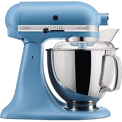 KitchenAid 5 ksm175psevb Robot de cuisine 5 ksm175 4,8 l Artisan Vintage Blue, Acier Inoxydable, bleu