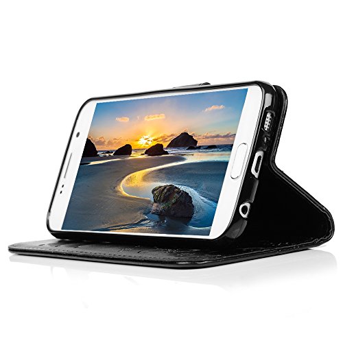 Funda para Samsung Galaxy S6 Libro de Cuero Impresi  n Con Tapa y Cartera Correa de mano - Mavis s Diary Carcasa PU Leather Con TPU Silicona Case Interna Suave Soporte Plegable Ranuras para Tarjetas y Billetera Cierre Magn  tico - Funda Hecho para Samsung Galaxy S6