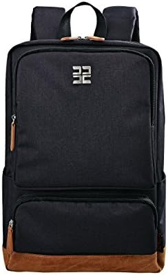 Men's Casual Backpack for 15.6 Inch Laptop E43701B Black