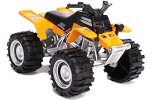 Toyland 11cm Quad-Bike mit Druckgussantrieb Designs - GELB - Jungenspielzeug