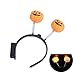 Produktbild Tinksky LED Kürbis Stirnband Halloween Kostüm Luminous Kürbis Haar Band Kopfschmuck Light-Up Haarband Kopfschmuck für Kinder