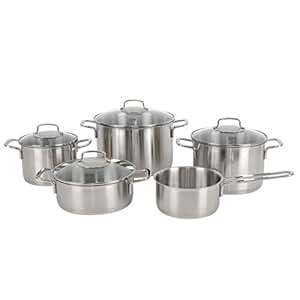 Fissler barcelona Topf-Set 5-tlg. m. Glasdeckel: Amazon.de