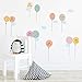 Produktbild AZLIXLH Wandaufkleber Flying Balloon Umweltfreundliche Wandaufkleber für Kinderzimmer Kindergarten Baby Zimmer Wand Dekor Abnehmbare Aufkleber Kunst Wandbilder