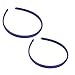 GIZZY® Ladies, Girls Set of 2 Purple Satin Headbands.