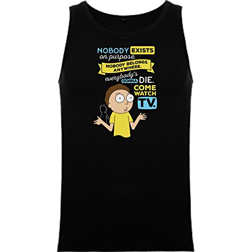 The Fan Tee Tank Top de Rick and Morty Divertida Friky Smith Tiny Homb
