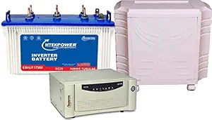 Microtek EB-HJT-17560 + UPS Digital EB 700 + Apple Trolley Tubular Inverter Battery (150 AH)