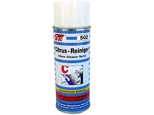 Preisvergleich Produktbild STC Citrusreinger Spray 400 ml Klebstoffreste Entferner Spezialreiniger Citrus Reiniger Allzweckreiniger Aufkleberentferner