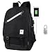 Produktbild Withu Kyd Unisex Cool Jungen Mädchen Herren Damen Outdoor Rucksack Reiserucksack Anime Luminous Rucksack Daypack Schultertasche Laptop Tasche mit USB-Ladeanschluss, USB Black