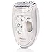 Philips Epilierer Satin Elle Essential HP6423/00 Ladies Epilator + Shaver and Trim Cookie Attachment for Use on the legs for long-lasting Smooth Skin