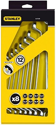 Stanley Ring-Maulschlüssel 10 mm, Chrom-Vanadium Stahl, zwölfkantiger Kopf, Maxi Drive Plus, verchromt, 4-87-070 - 2