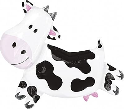 Amscan Ballon Vache géante en aluminium