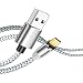 Produktbild Maju Multi 3-in-1 Kabel Magnetisches USB-Ladekabel für,Micro USB -Light-Typ C USB-C Ladekabel Datenkabel Ladegerät (Silber, 1 M - Micro USB)