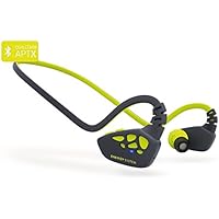Energy Sistem Sport 3 - Auriculares Deportivos con Bluetooth (tecnología aptX, micrófono Incorporado, Secure-Fit, IPX4, Control Talk) Color Amarillo