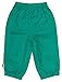 loud + proud Unisex Baby 472 Full Rain Trousers, Green (forest Fo), 6-12 months (Manufacturer size: 74/80)