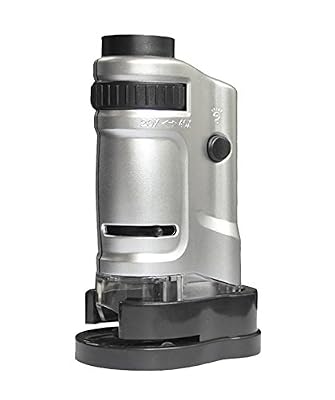Prodmaison Microscope De Poche Zoom X20-X40 Eclairage LED