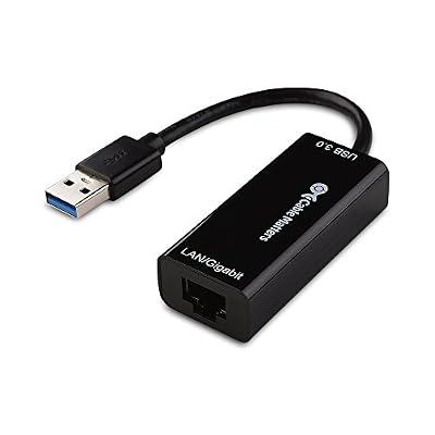 Cable Matters Adaptateur Gigabit Ethernet SuperSpeed USB 3.0/2.0 Noir