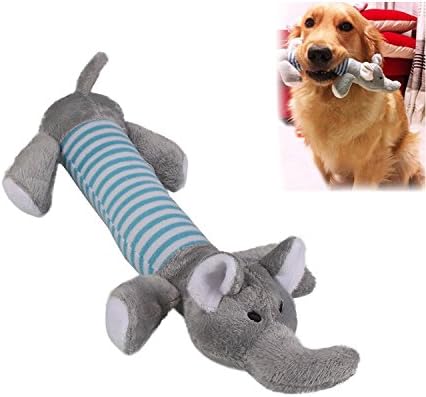 Adogo Dog Toys Soft Cotton Toy Sound Squeaker Squeaky Puppy Pet Cat Play for Fun …