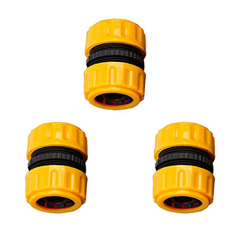 Preisvergleich Produktbild F Fityle 3er-Set Kunststoff Schlauchkupplung Schlauchverbinder Anschluss, Auswahl - 16mm