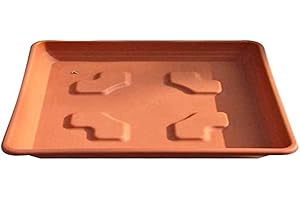 Veca - Plato Quadrato 30x30 cm Terracota (Maceta 32)