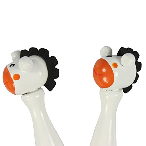 COM-FOUR® 2er Set Kinder Springseil Sprungseil 2,00 Meter - 3