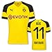 Produktbild Puma BVB Heimtrikot Kinder Saison 2018/19, Größe:128, Spielername:11 Reus