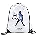 Produktbild DHNKW Funny Libra Zodiac Star - September 24 - October 23 Sport Bag Drawstring Sling Backpack for Men & Women Sackpack