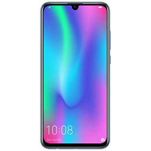 Honor 10 Lite - Smartphone (Pantalla de 6,21’’, Cámara dual 13 MP+2 MP, frontal 24 MP, 3GB RAM, 64 GB, Dual SIM, Honor Flip Protective Cover), Azul - [Versión española]