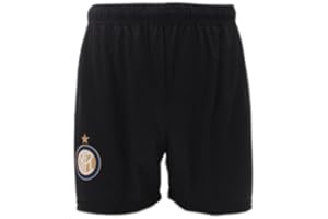 PANTALONCINI PANTALONCINO INTER UFFICIALE 2015/16 REPLICA adulto uomo bambino NERO F.C.INTERNAZIONALE (6 ANNI)