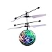 Produktbild RC Fliegender Ball, Gusspower Infrarot Induktion Drone Hubschrauber Ball Eingebaute glänzende LED Beleuchtung für Kinder Spielzeug, Bunte Flying Toy für Teenager (B)
