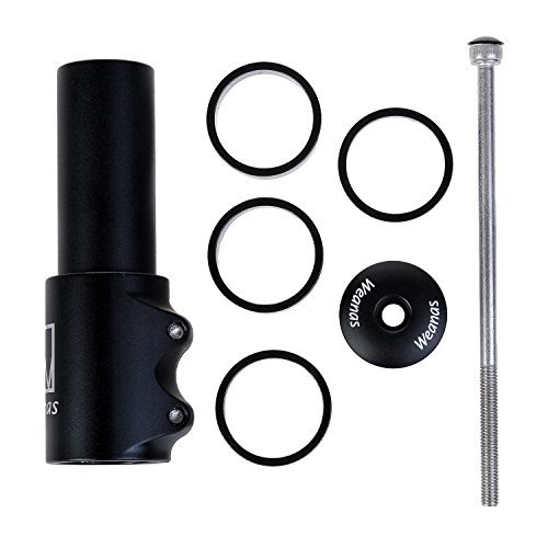 Topnaca® Neue MTB Fahrrad Fahrrad Alloy Stem Riser 1-1 / 8 „Rise 28,6 x 117mm - 2