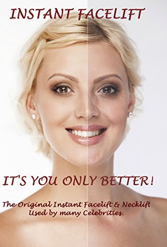 New Professional Instant FaceLift, Face lift & Neck lift Kit Eye Lift Magic! It's YOU only Better! (Dark Hair)