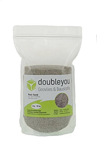 2 kg Quarzsand für Sandfilterpumpen Filtersand Poolfilter 0,4 – 0,8mm 2kg - 4