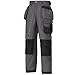 Produktbild Snickers Arbeitshose mit Holstertaschen"Canvas+", 1 Stück, Größe 200, stahlgrau/schwarz, 32145804200