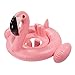 Produktbild Smartfox aufblasbarer Flamingo für Kinder Kids Baby Schwimmsitz Badesitz Badehilfe Schwimmring Schwimmreifen Sitz Boot Schwimmsessel Schwimminsel in rosa für Pool Meer Badesee - 58 x 87 cm