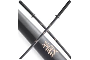 Repliksword Pack 2 Bokkens Bois Noir Bokken Kendo Entrainement Arts Martiaux Epee Bois Sabre