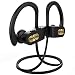 Produktbild Mpow Flame Bluetooth Kopfhörer, IPX7 Wasserdicht Kopfhörer Sport, 7-10 Stunden Spielzeit/Bass+ Technologie, Sportkopfhörer Joggen/Laufen Bluetooth 4.1, In Ear Kopfhörer mit Mikrofon für iPhone Android
