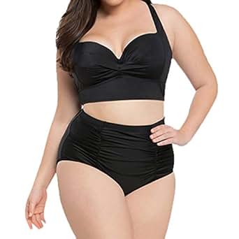 High waisted bikini plus size amazon High waisted bikini plus size amazon