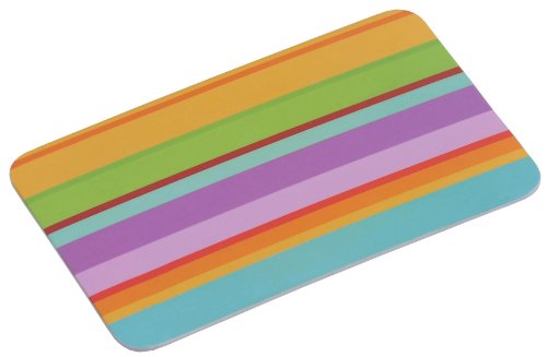 Kesper 31121 Dekor-Schneidebrettchen, Motiv: Streifen, Melamin, Maße: 23.5 x 14.5 x 0.4 cm